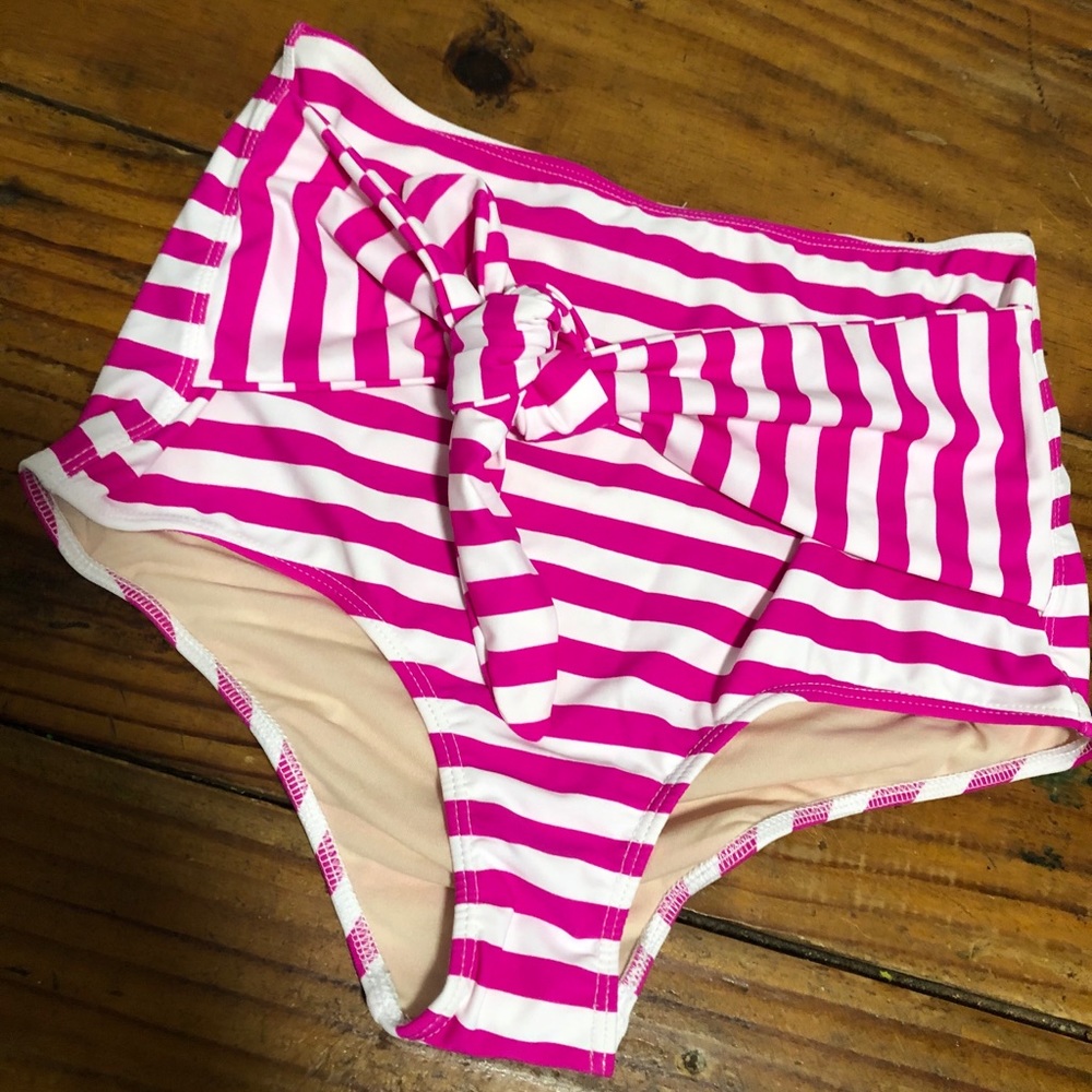 Kortni Jeane swim tie front bottoms